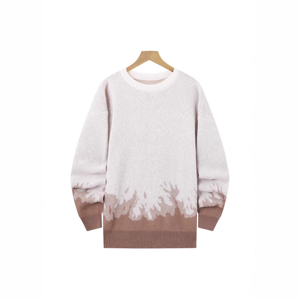 Flame Knitted Sweater Men