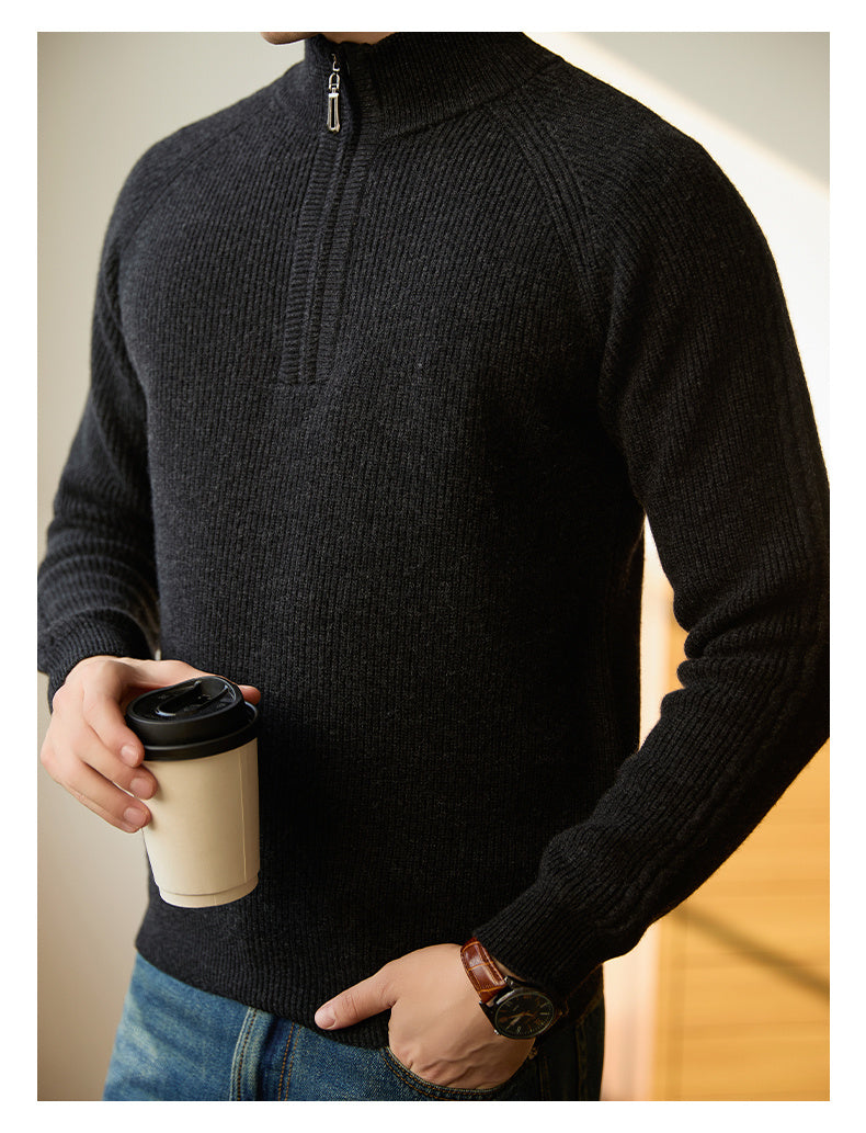 Pure Wool Casual Sweater