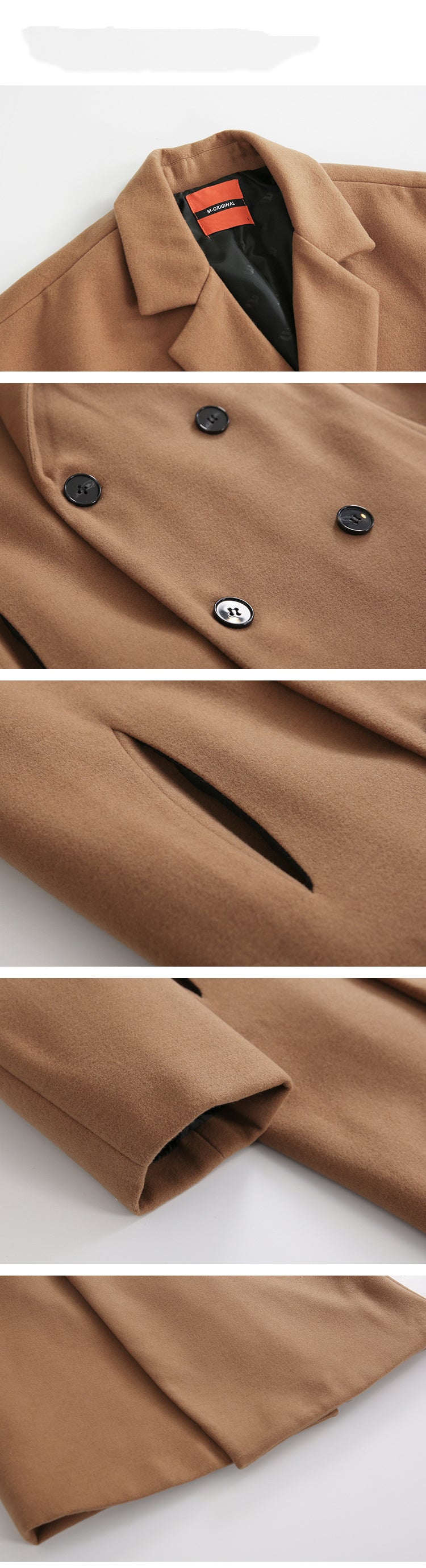 Loose Warm Woolen Woolen Trench Coat