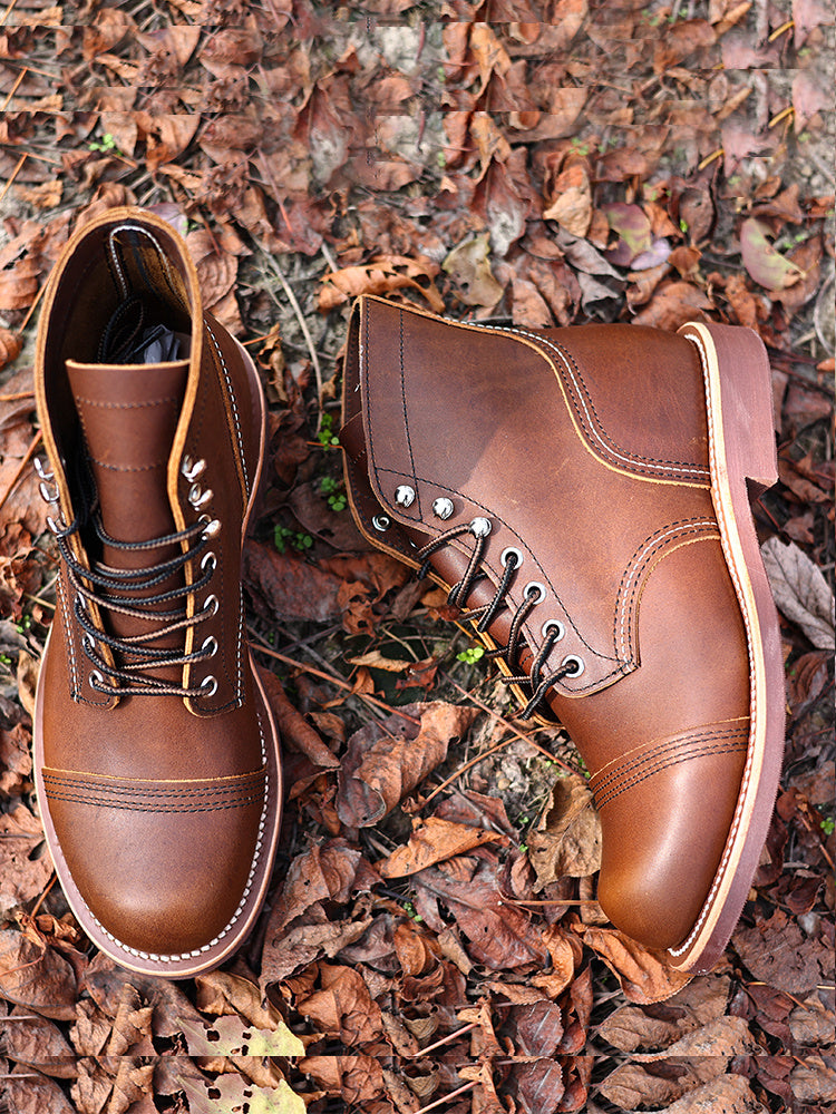 Vintage Work Boots High-top Casual Locomotive boot