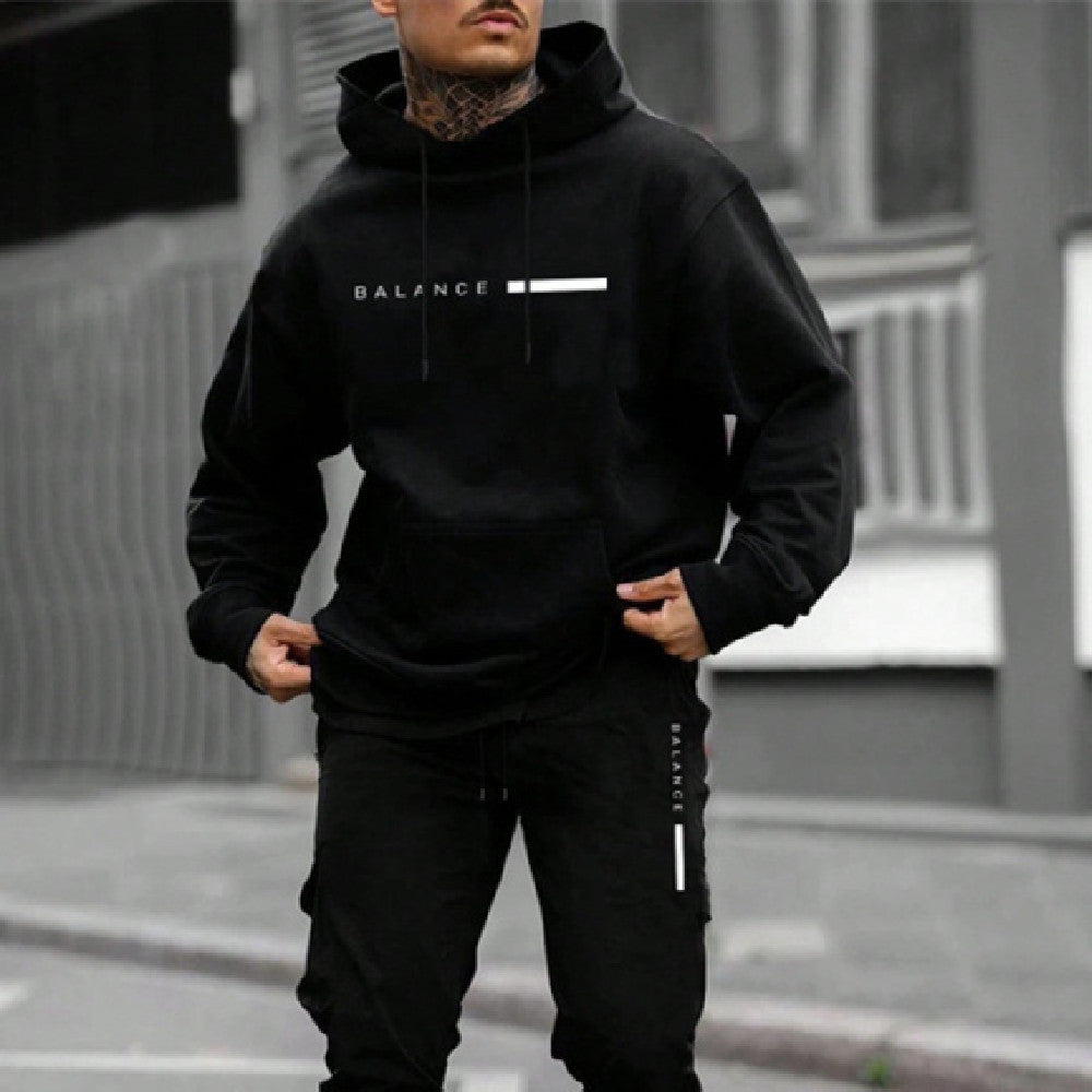 Men's Pullover Hooded Sweater