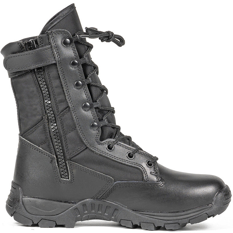 High-top Combat Boots