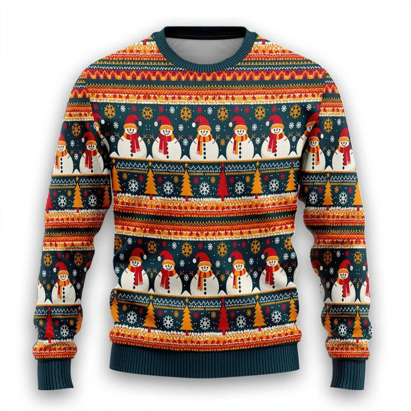 Personalized Christmas Thick Needle Sweater