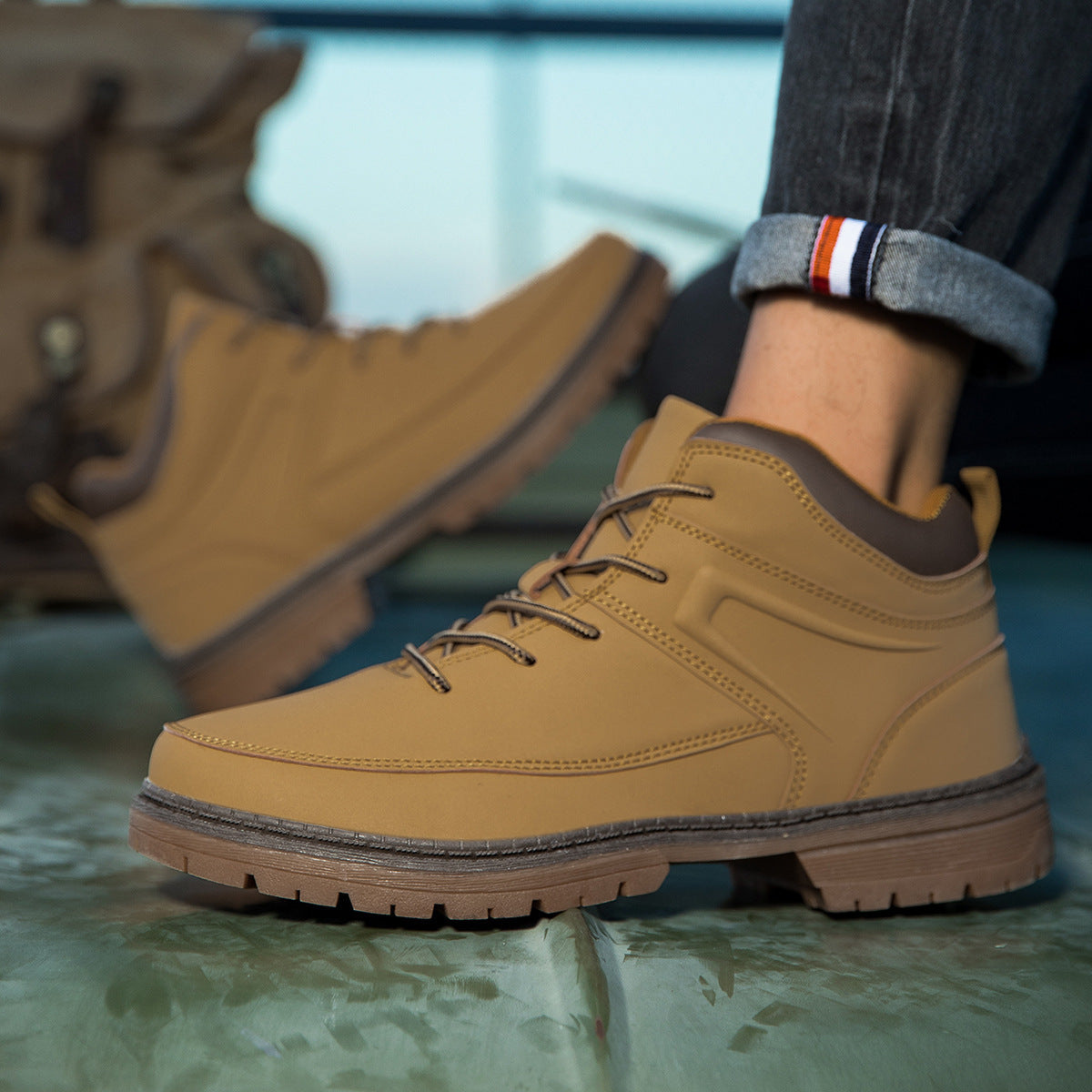 Casual Men's High Street Style Boots