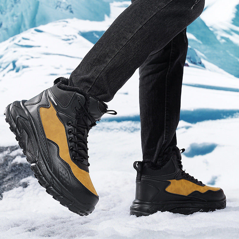 Cold And Warm High Cotton-padded winter Shoes