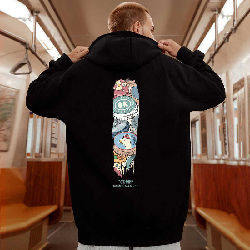 Winter Tide Loose hoodie