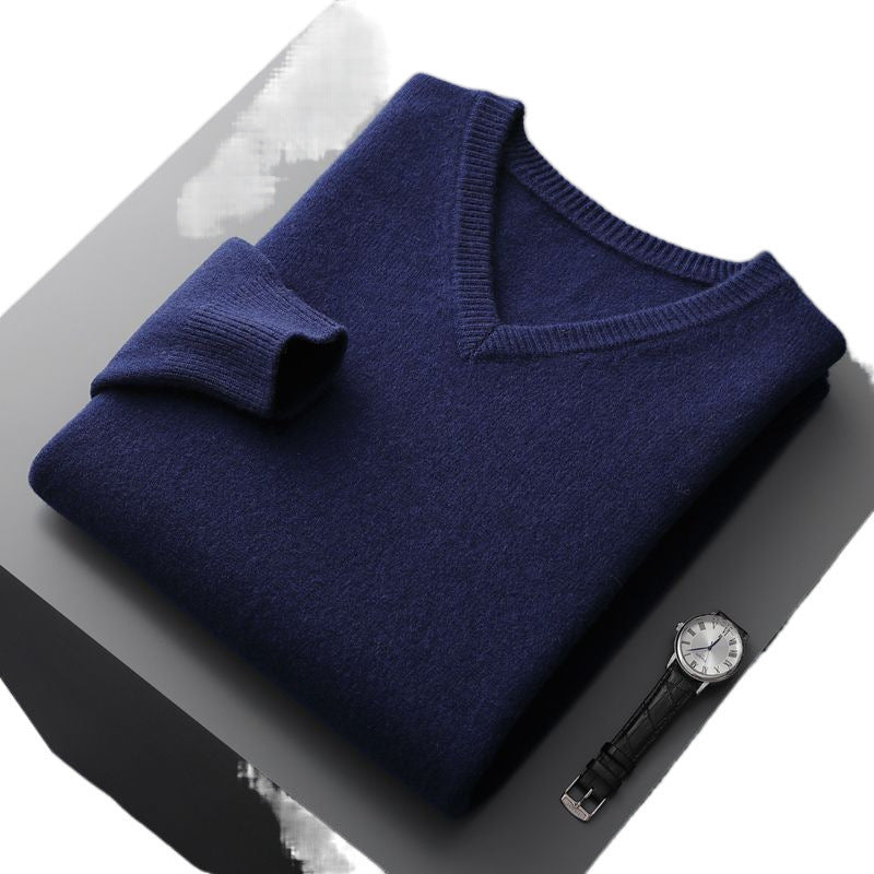 Undershirt Business Casual Light Luxury sweater Men