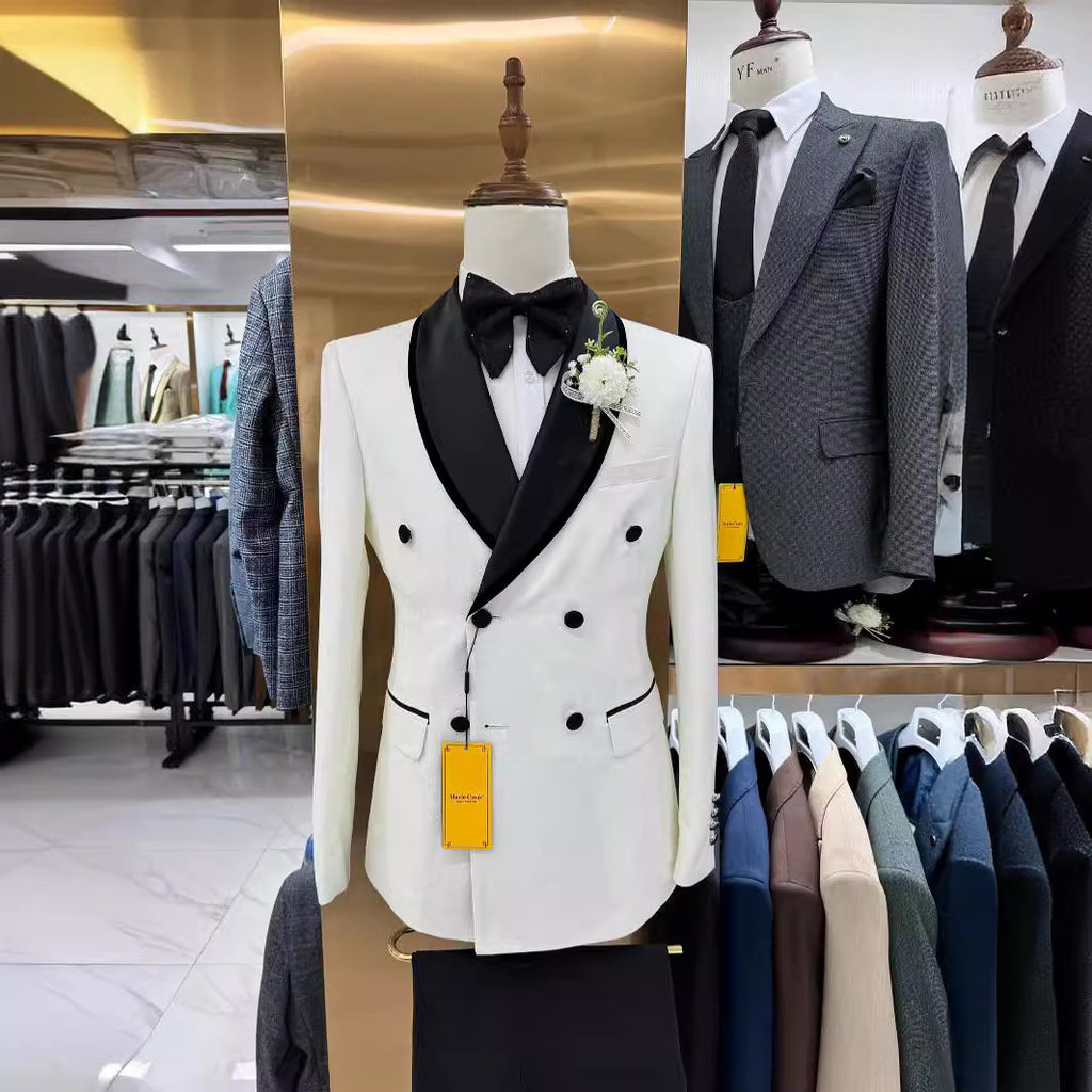 Handsome Man Series Wedding Casual Host Suit 2-piece suit Set