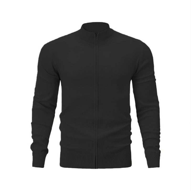 Stand Collar Casual Sports Sweater