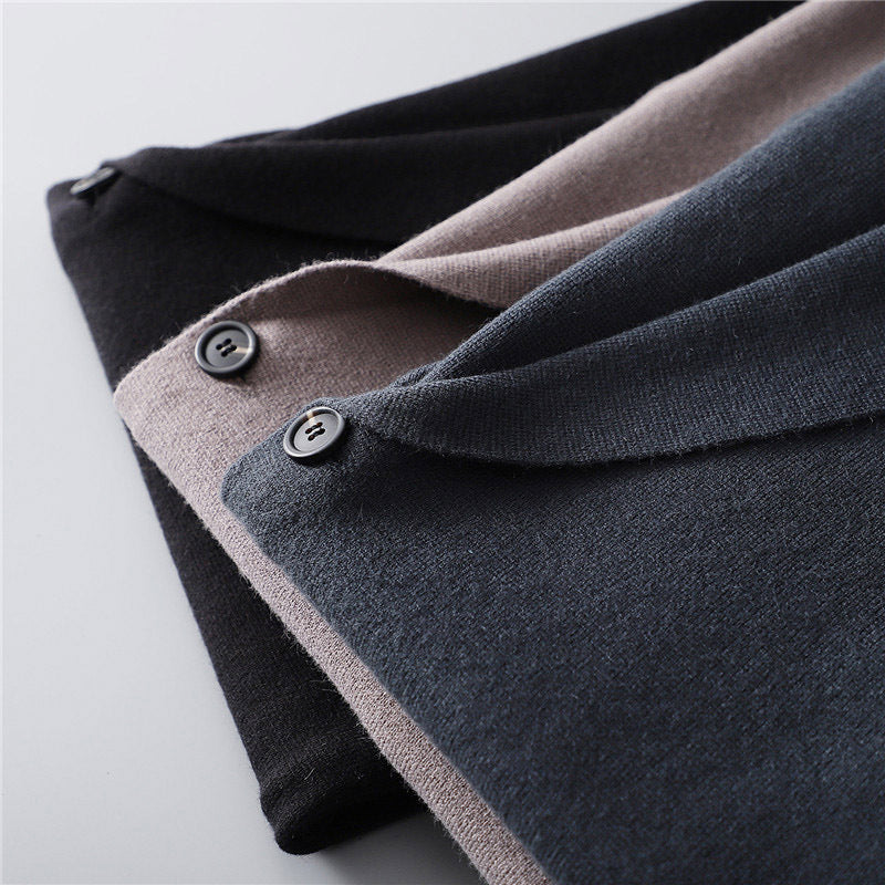 Youth Slim-fit Two-button Coat