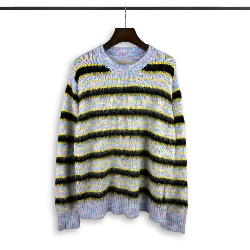 High Street American Style Loose Striped Sweater