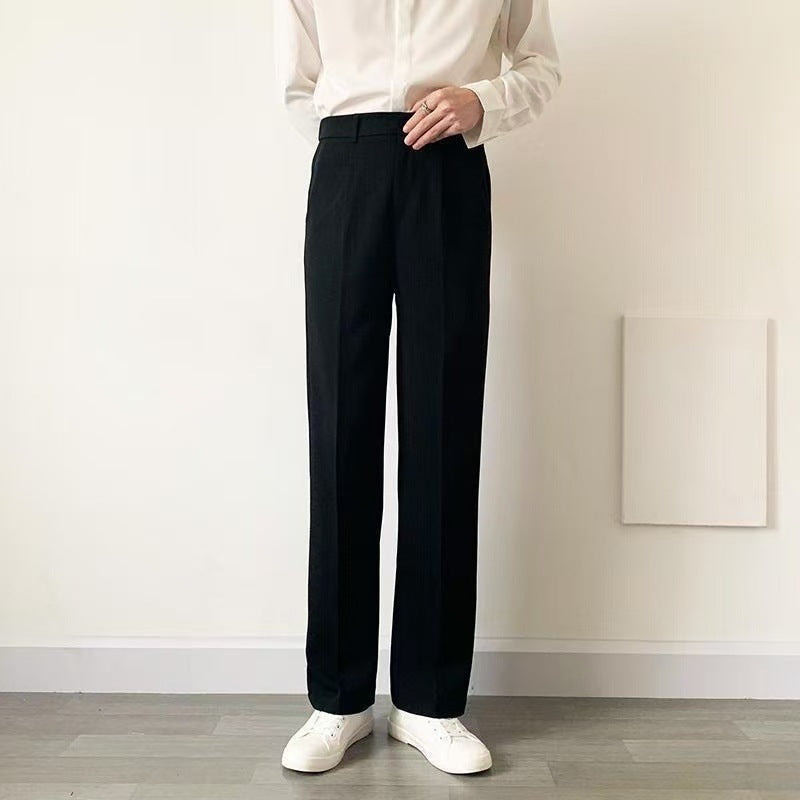 Ins Draping Design Wide-leg Pants