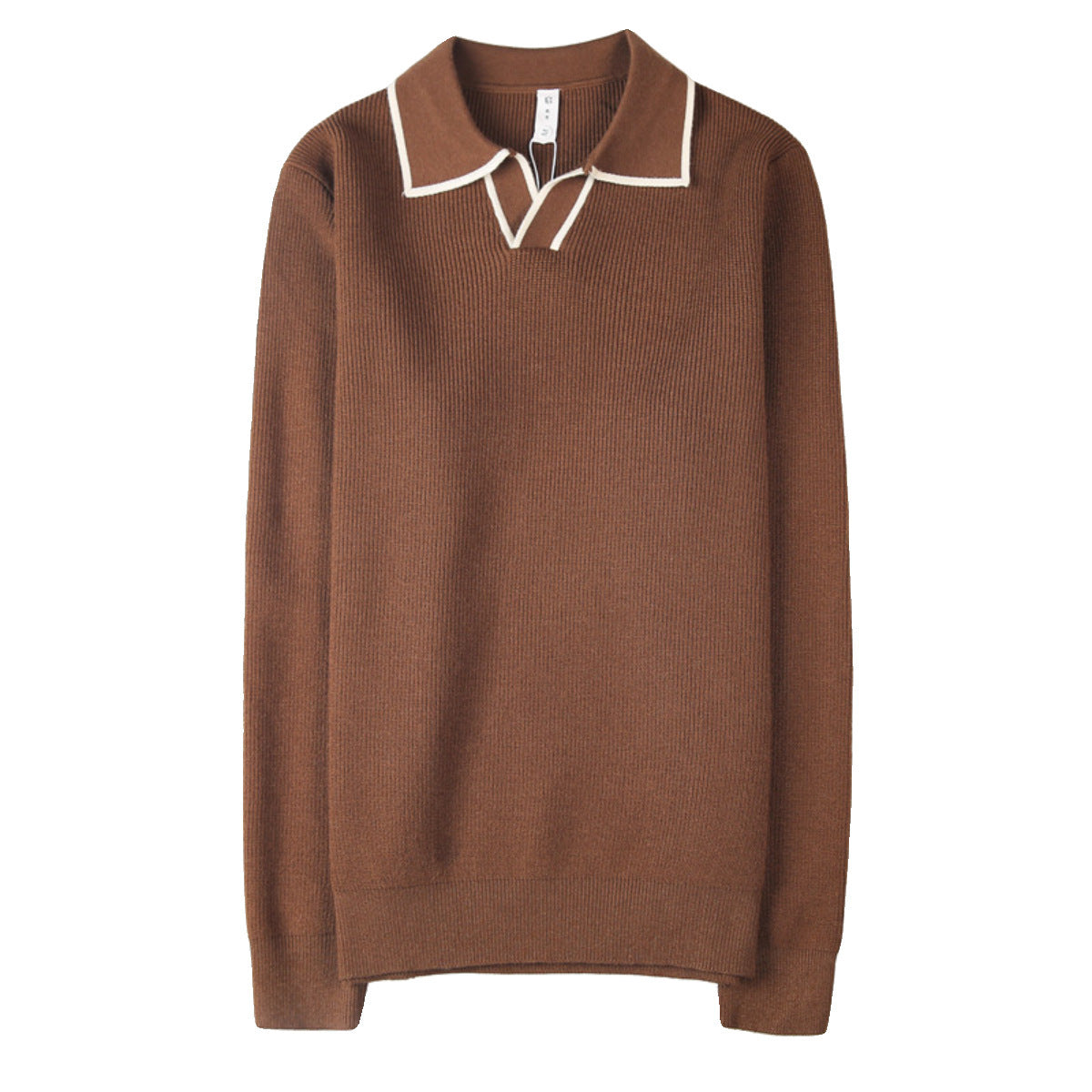 Men's Autumn And Winter Collar Knitted Sweater