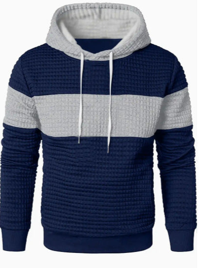 Men's Hooded Long-sleeved Sweater