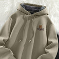 Velvet Padded Thickened Hooded Jacket