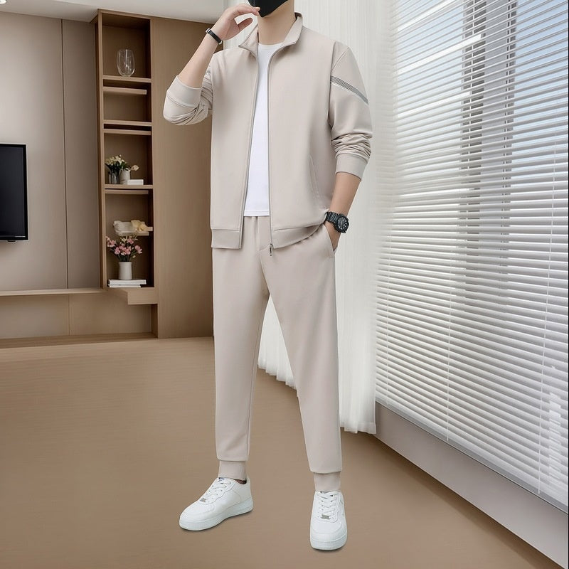 Solid Color Casual Suit Men's Spring And Autumn