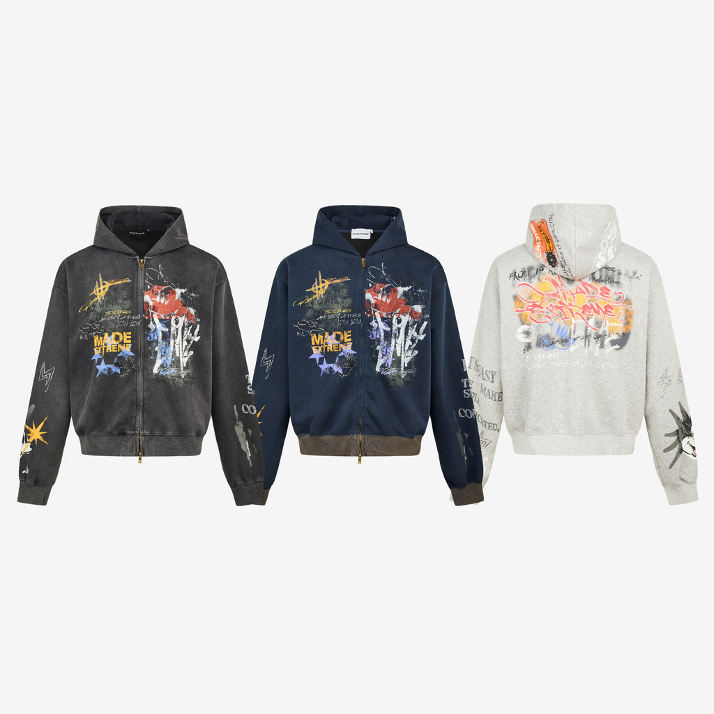 Men's Autumn And Winter Hip Hop Jacket