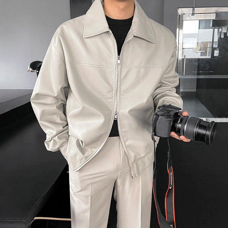 Leather Jacket Men's