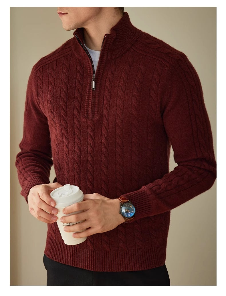 Pure Wool Twisted Sweater