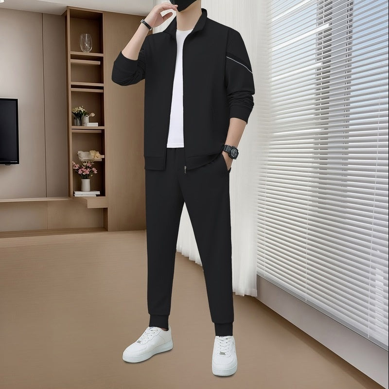 Solid Color Casual Suit Men's Spring And Autumn