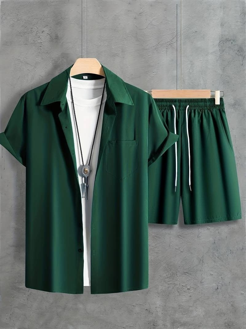 Beach Style Short Sleeve Shirt