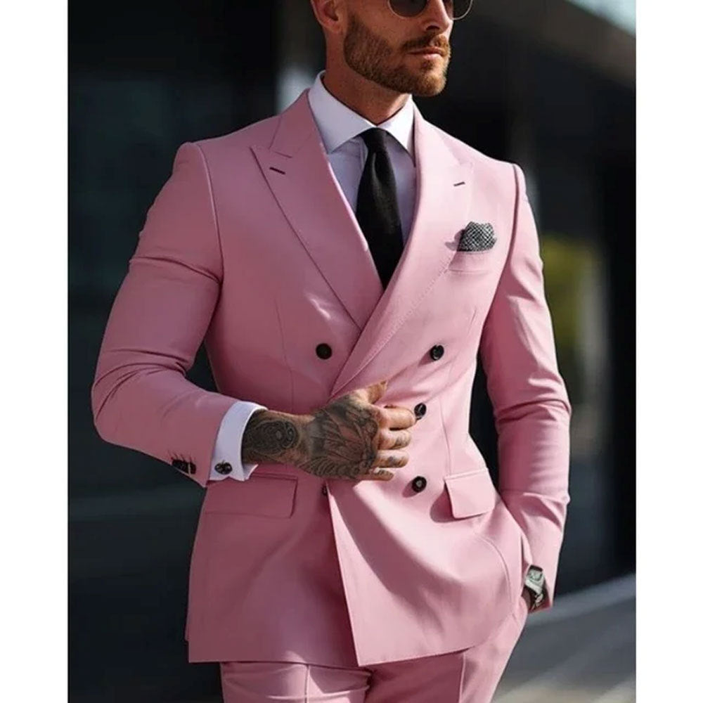 Men's Two-piece Slim Fit Business casual Suit