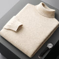 Men's High Lapel Pullover Autumn And Winter Loose Knitted sweater