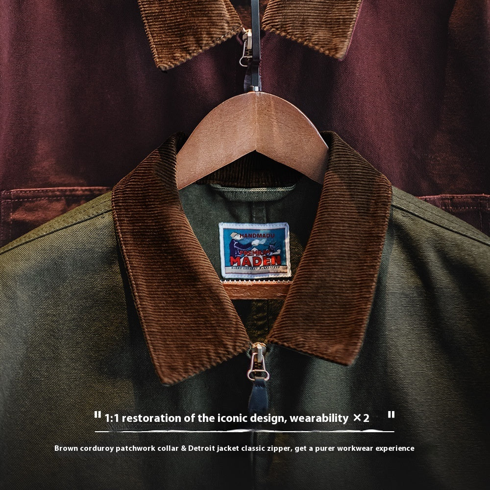 Madden Workwear Retro Heavy Canvas Detroit Jacket