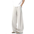 Men's Spring And Summer Stitching Draping Casual Suit Pants