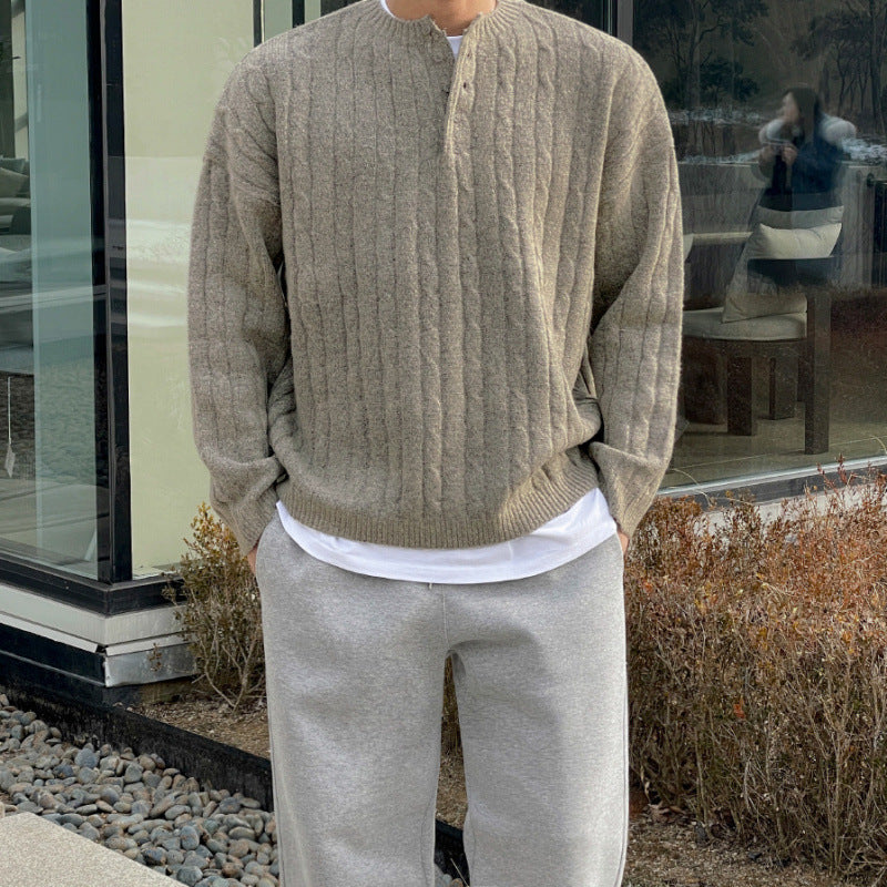 Men's Autumn And Winter Lazy Sweater