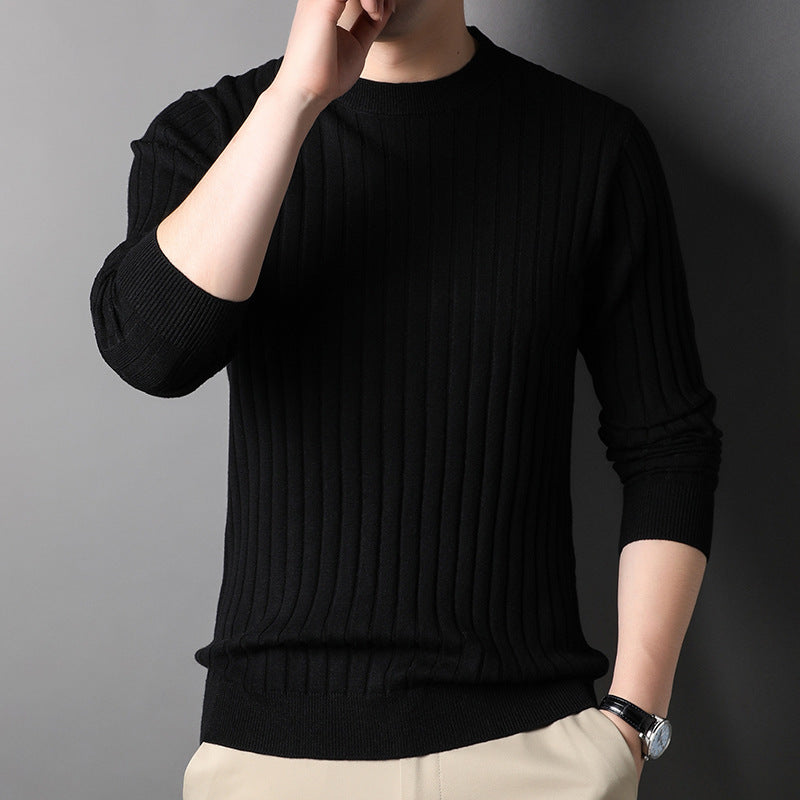 Men's Knitwear Leisure Round Neck Base sweater