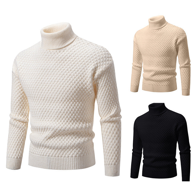 Men's Turtleneck Knitwear Sweater