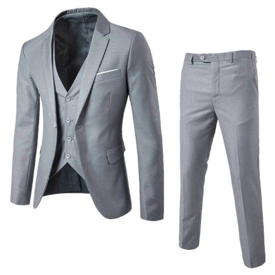 Three-piece Set Slim-fit Formal Wear suit