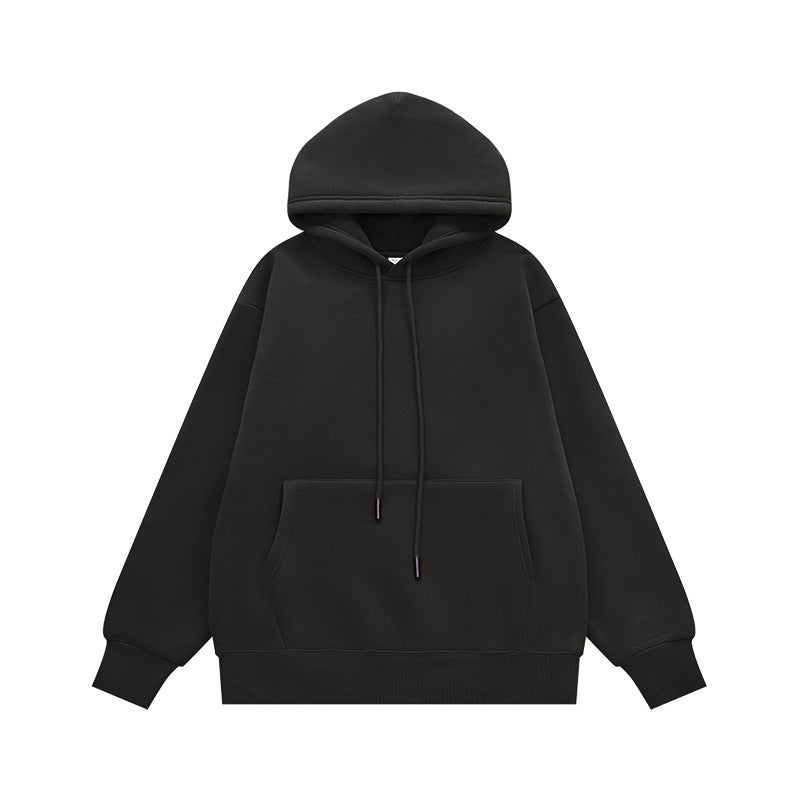 Men's Velvet Padded Hooded Sweatshirt