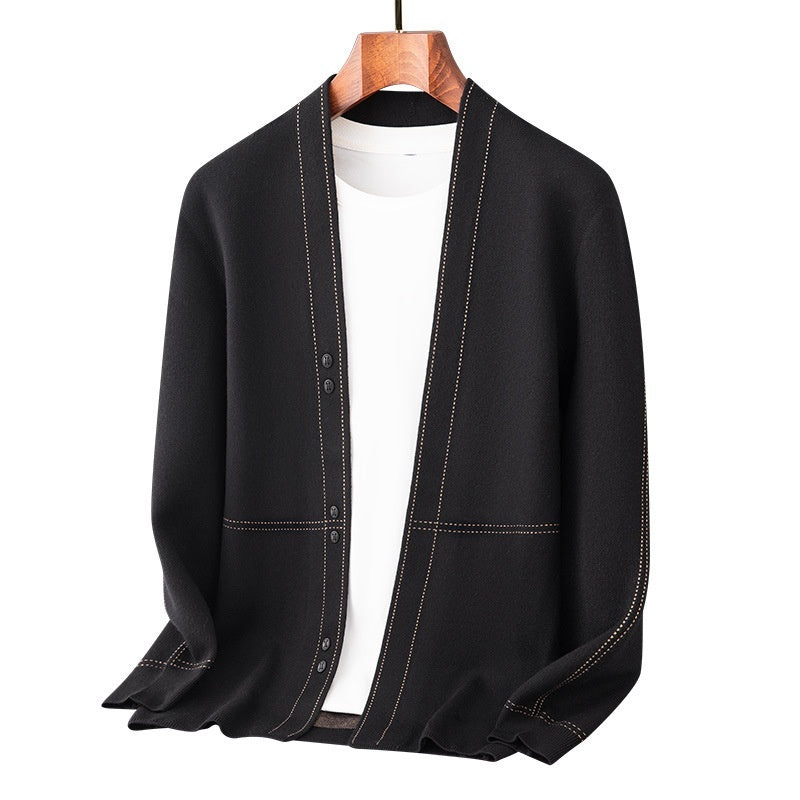 Men's Long-sleeved Sweater Thickened Sweater