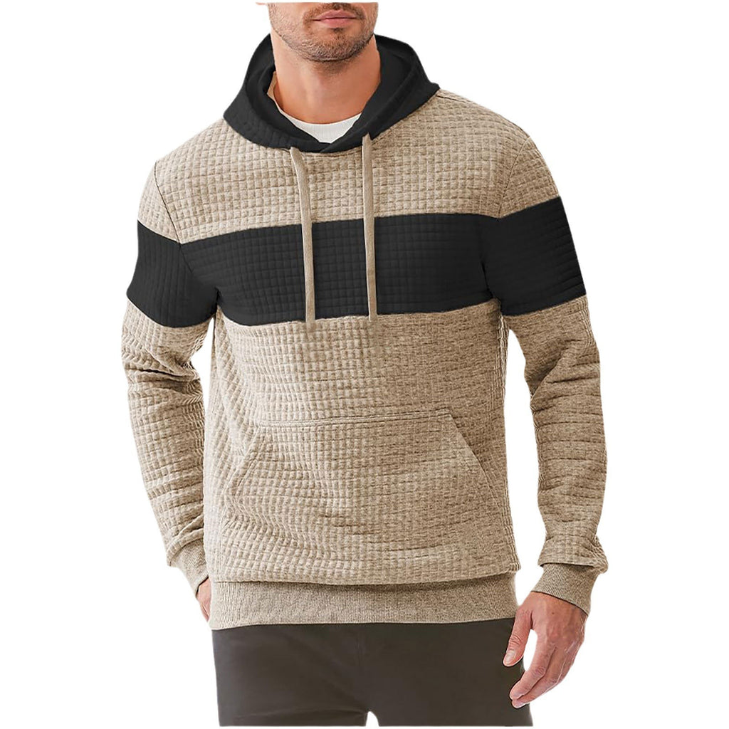Men's Hooded Long-sleeved Sweater