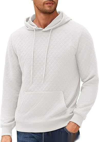 Men's Hooded Long-sleeved Sweater