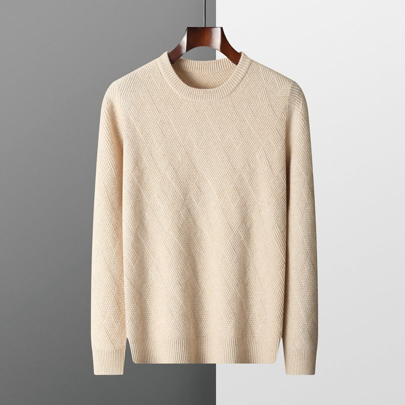 Round-neck Long-sleeved Pullover Thin Loose Leisure