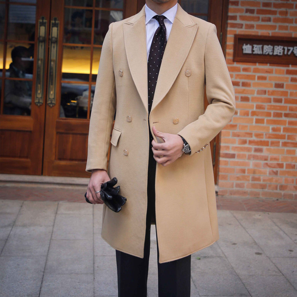 Wool Slim Fit british coat