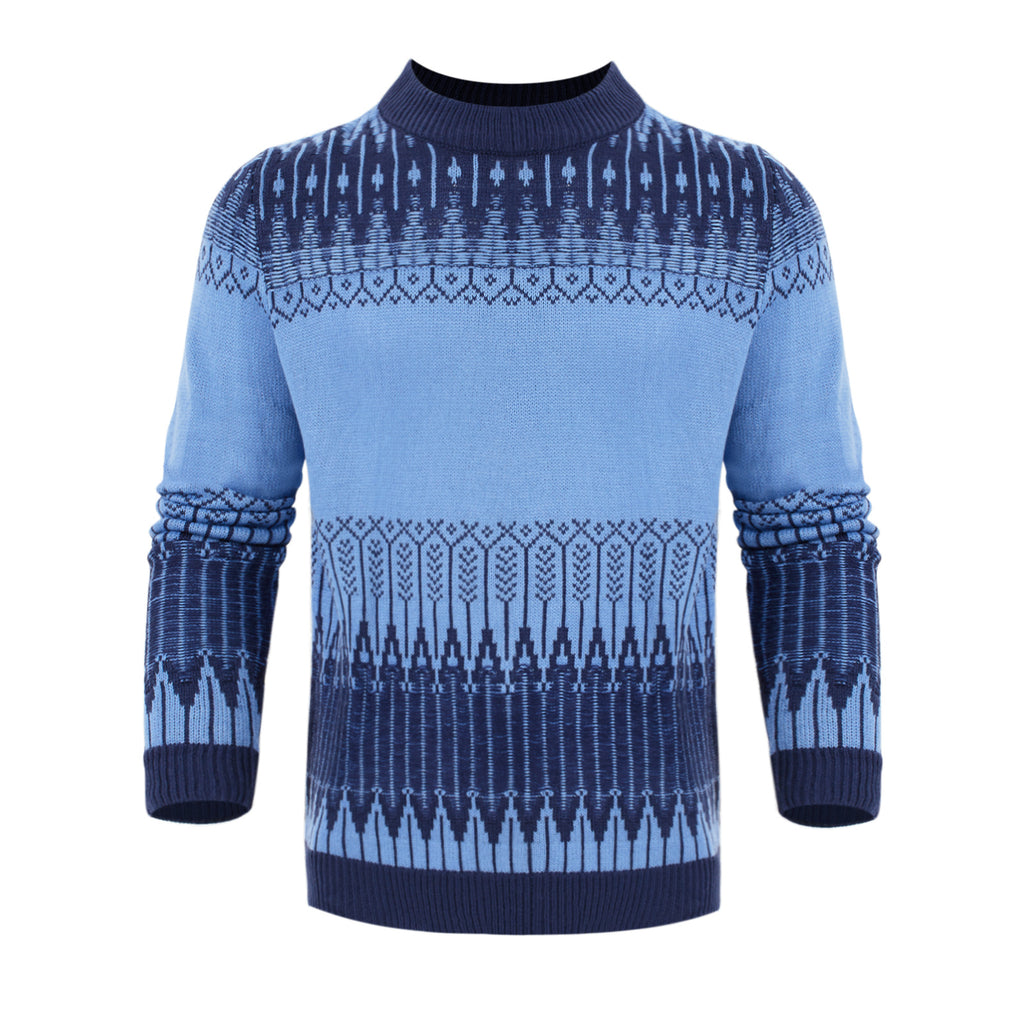 Men's Knitted Long-sleeved Pullover sweater