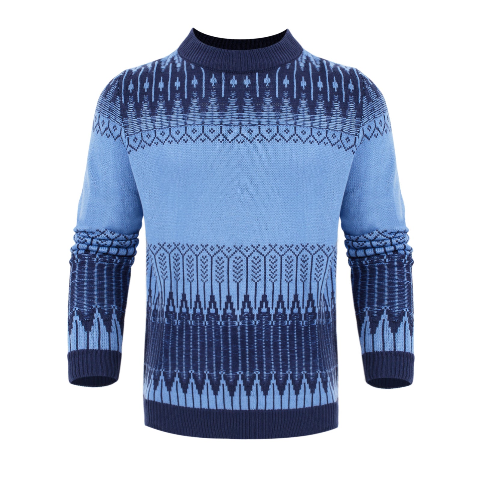 Men's Knitted Long-sleeved Pullover sweater