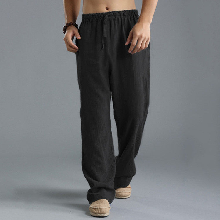 Men's Breathable Linen Loose Casual Pants