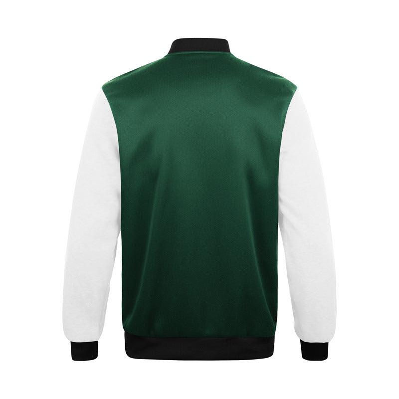 Couple's Outdoor Sports And Casual Baseball Coat