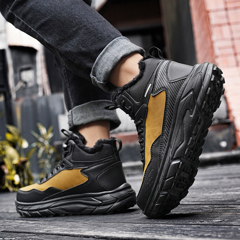 Cold And Warm High Cotton-padded winter Shoes