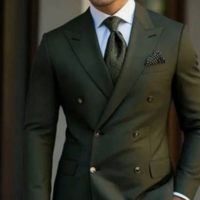 Men's Suit Set Leisure Business Two Pieces
