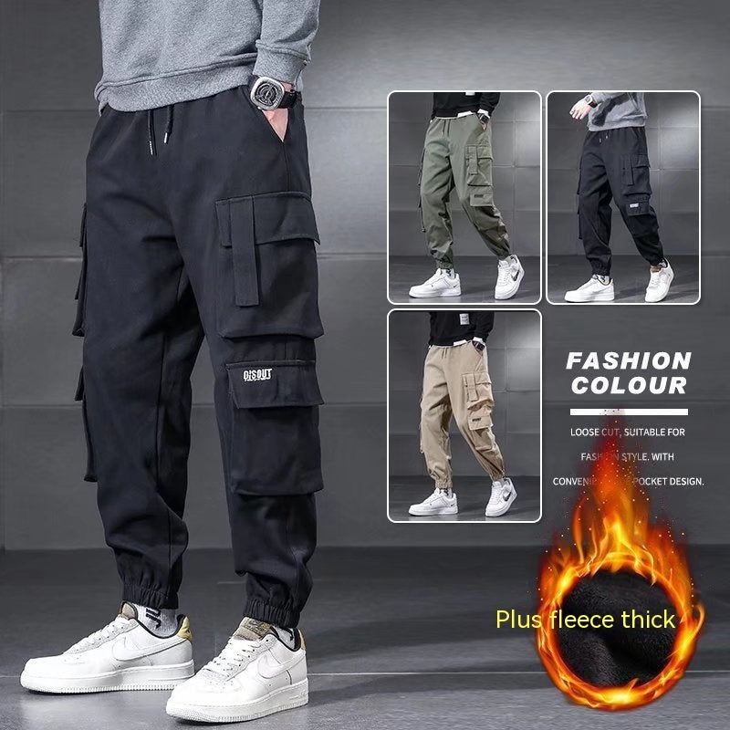 Multi-pocket Cargo Pants Men's