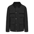 Solid Color Zipper Jacket Men