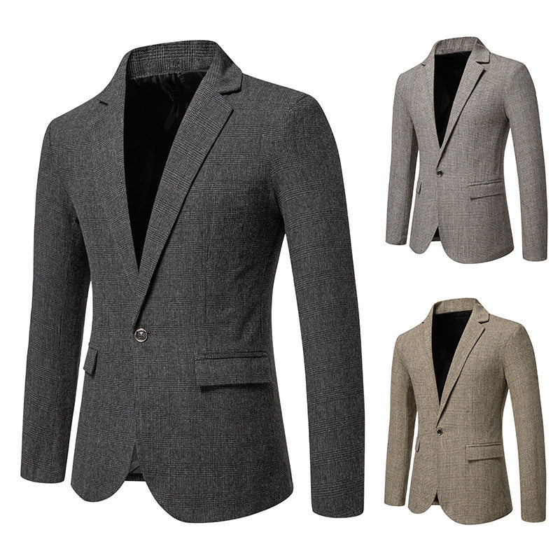 Woolen Casual Small Suit Coat