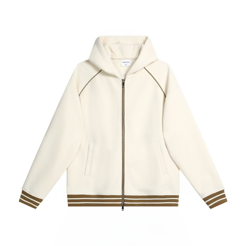 Autumn And Winter Casual Zipper hooded Sweater