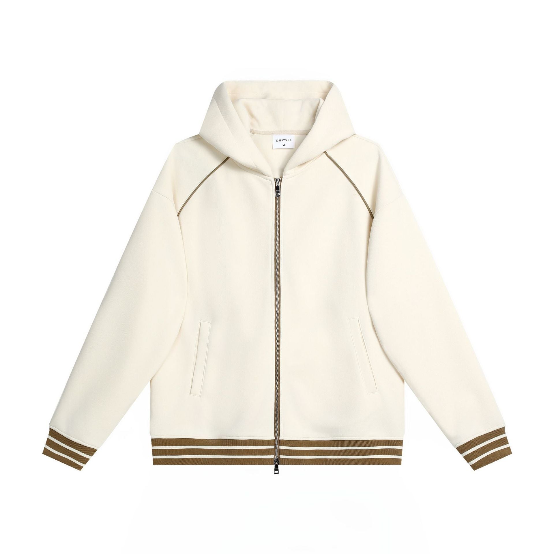 Autumn And Winter Casual Zipper hooded Sweater